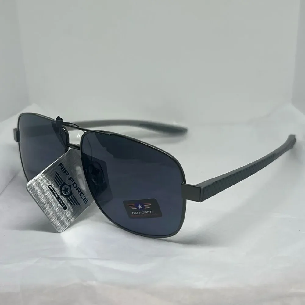 Air Force Patriotic Aviator Sunglasses – Model AV5194-USA – UV Protection, Stars